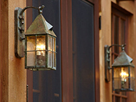 OUTDOOR WALL AND HANGING LIGHTS